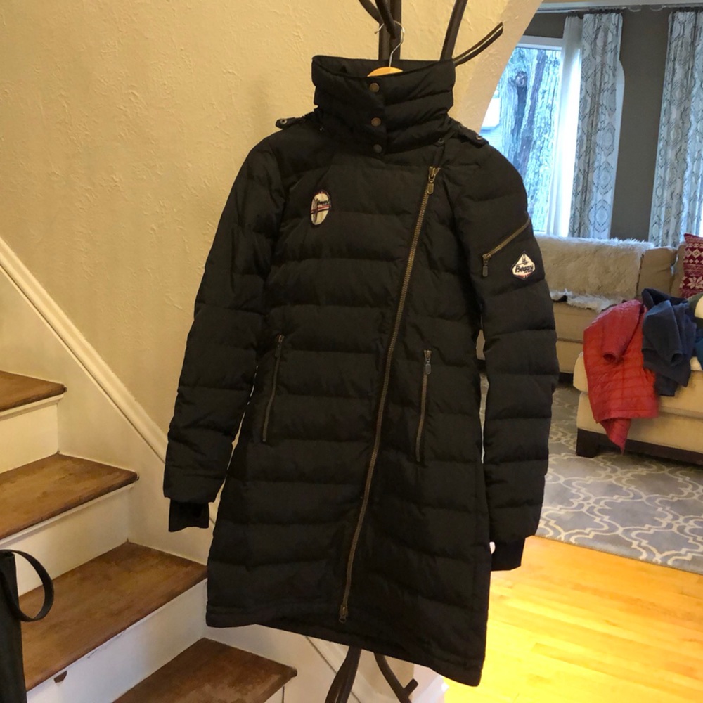 Bergans of Norway down winter jacket. Black.